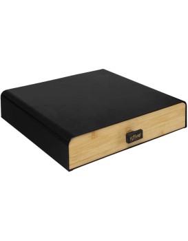 Box Modern na kávové kapsle černý