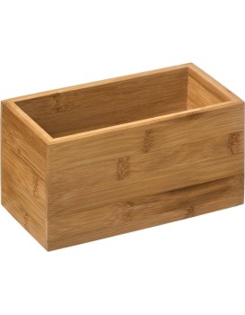 Bambusový úložný box PUDY hnědý