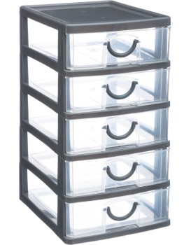 Organizér s pěti zásuvkami Organised