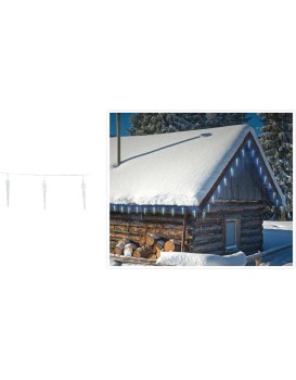 Vánoční světelný LED řetěz Icicle 570 cm studená bílá