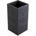 Květináč na kolečkách BETONIQUE 30x60 cm černý beton