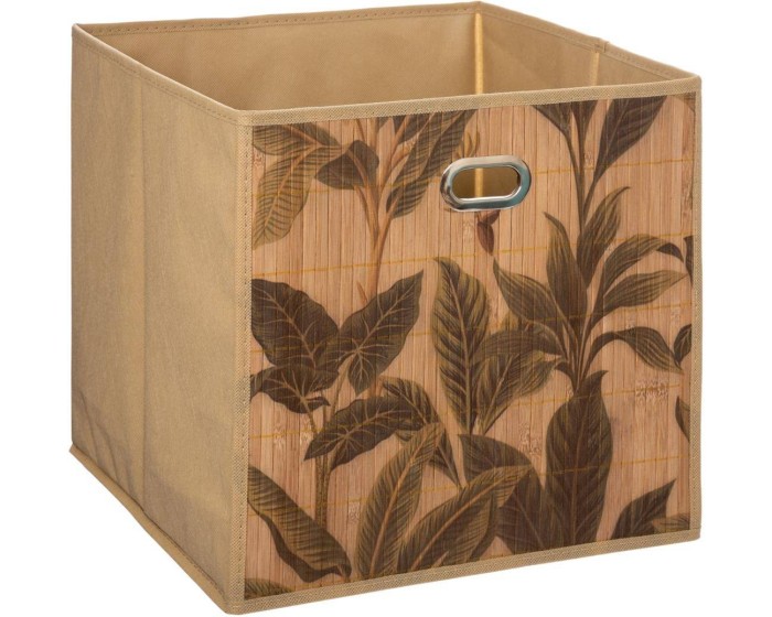 Úložný box Flower Bamboo 31x31 cm