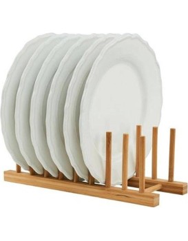 Stojan na talíře 34 cm hnědý
