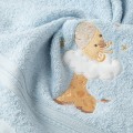 Bavlněný dětský ručník BABY41 50x90 cm modrý
