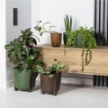 Květináč MOSS ECO II 30 cm hořčicově žlutý