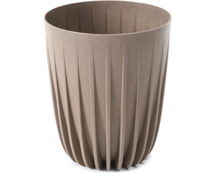 Květináč STRIPPED ECO VI 25 cm latte