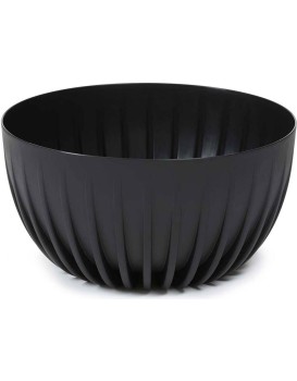 Květináč STRIPPED ECO 30 cm černý