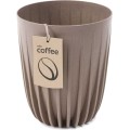 Květináč STRIPPED ECO VI 25 cm latte