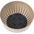 Květináč STRIPPED ECO 30 cm černý