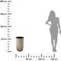 Květináč STRIPPED ECO II 30 cm latte