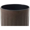 Květináč STRIPPED ECO II 30 cm kávově hnědý