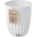 Květináč STRIPPED ECO I 39 cm bílý