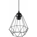 Stolní lampa Diamond se stínidlem 2v1- ČERNÁ