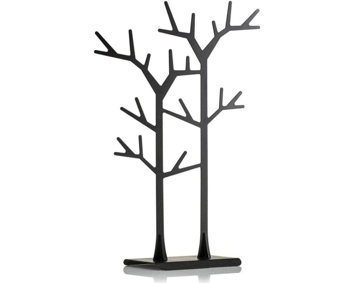 Stojan na šperky AREC 32 cm černý