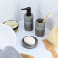 Dávkovač na mýdlo KLASS 160 ml šedé 