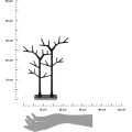 Stojan na šperky AREC 32 cm černý