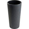 Plastový květináč URBANIKA ECO 57,1x29,5 cm antracitový