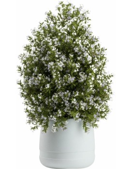 Květináč LUNA Vase 42 cm bílý
