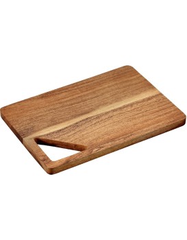 Prkénko na krájení CUTLY 28x19 cm z masivu hnědé 