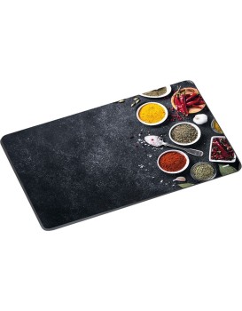 Skleněné krájecí prkénko SPICES 38x28,5 cm černé
