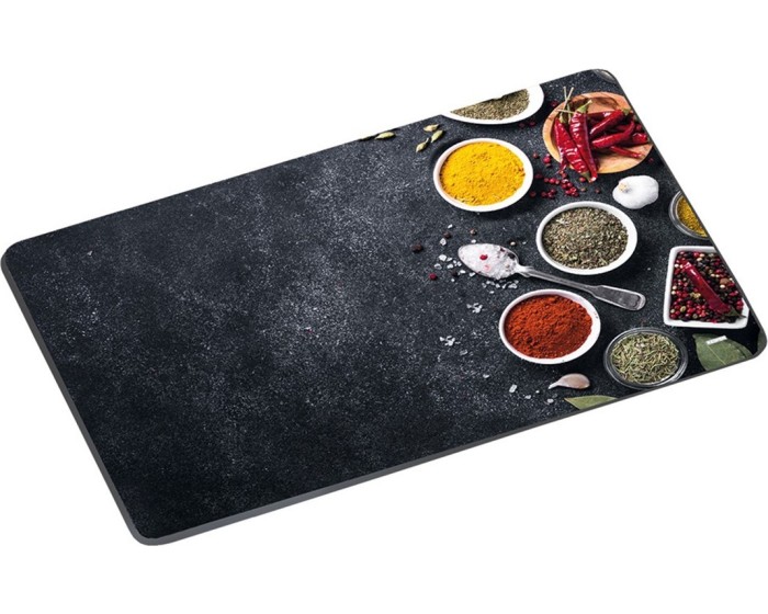 Skleněné krájecí prkénko SPICES 38x28,5 cm černé