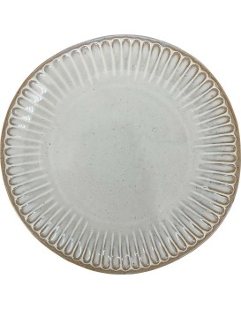 Keramický talíř GRAU 21 cm šedý