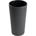 Plastový květináč URBANIKA ECO 46,6x25,5 cm antracitový 