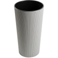 Květináč URBANIKA ECO Wood 46,6x25,5 cm šedý