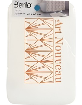 Koupelnový kobereček ART DECO 60x40 cm krémový