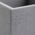 Květináč na kolečkách BETONIQUE 90x30 cm šedý beton
