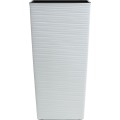 Plastový květináč Porto Riflo 46,5x24,7x24,7 cm bílý