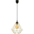 Stropní svítidlo Diamond 25 cm zlaté