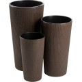Květináč URBANIKA Coffee 46,6x25,5 cm hnědý