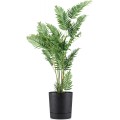 Květináč s podmiskou AZALEA 35 cm černý beton