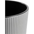 Květináč URBANIKA ECO Wood 36,4x19,6 cm šedý