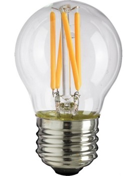 LED žárovka G45 teplá bílá
