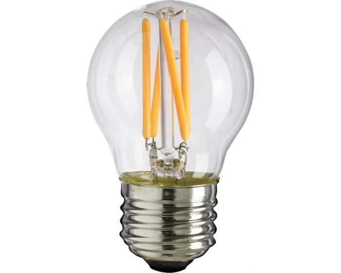 LED žárovka G45 teplá bílá