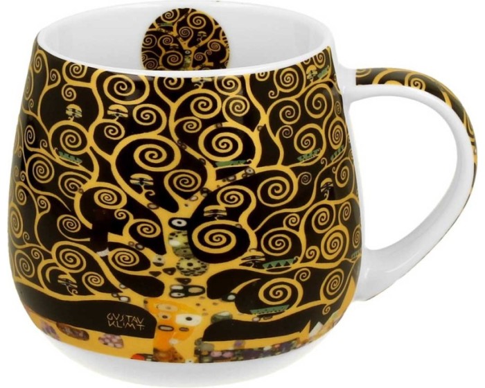 Porcelánový hrnek Klimt Tree Of Life 430 ml vícebarevmý