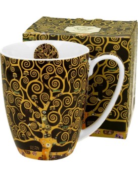 Porcelánový hrnek Klimt Tree Of Life 350 ml vícebarevný