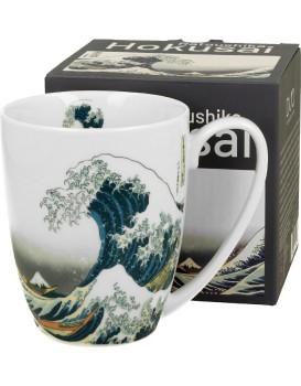 Porcelánový hrnek Hokusai The Great Wave 350 ml vícebarevný
