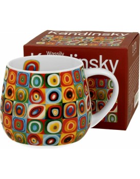 Porcelánový hrnek Kandinsky Squares 430 ml vícebarevný