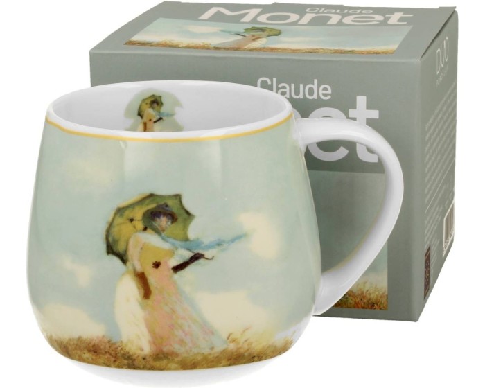 Porcelánový hrnek Monet Woman with Parasol I. 430 ml vícebarevný