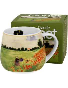 Porcelánový hrnek Monet Poppy Field I 430 ml vícebarevný