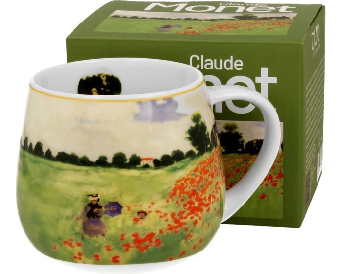Porcelánový hrnek Monet Poppy Field I 430 ml vícebarevný