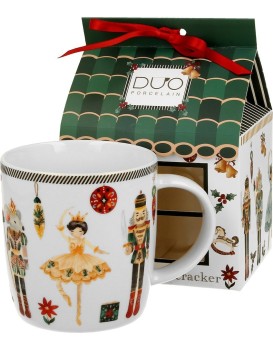 Porcelánový hrnek CHRISTMAS NUTCRACKER 400 ml vícebarevný