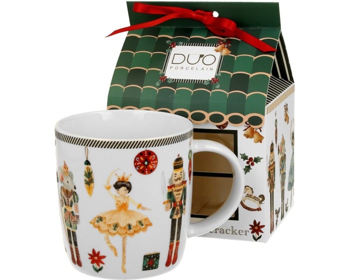 Porcelánový hrnek CHRISTMAS NUTCRACKER 400 ml vícebarevný