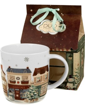 Porcelánový hrnek CHRISTMAS CITY 2 400 ml vícebarevný