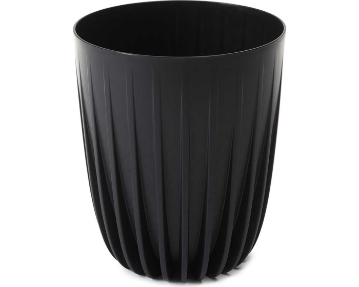 Květináč STRIPPED ECO VII 19 cm černý