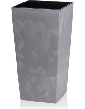 Květináč Porto 46x25 cm šedý beton