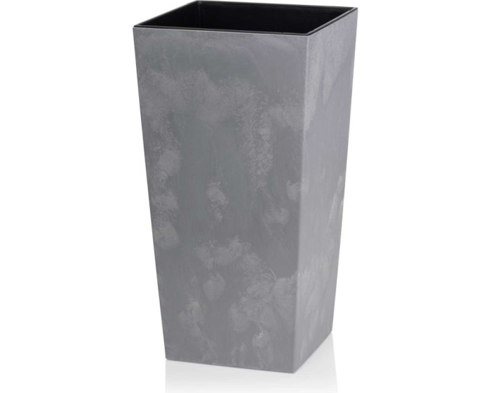 Květináč Porto 46x25 cm šedý beton